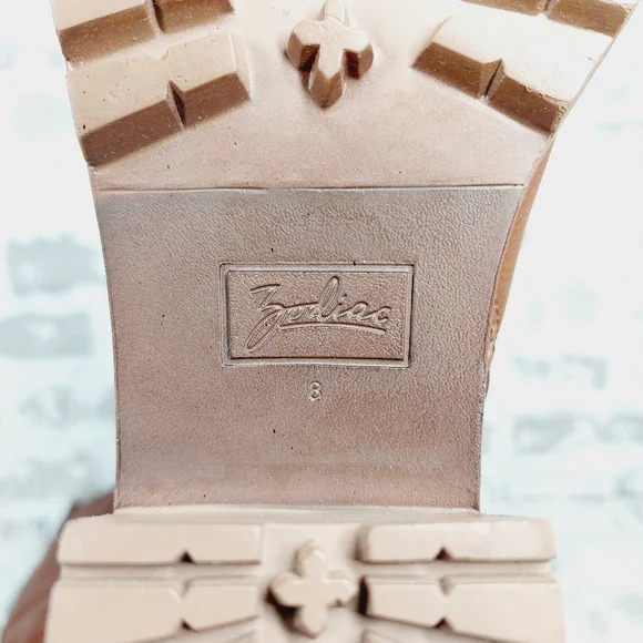 New Zodiac Georgia Womens Faux Leather Riding Knee-High Boots A262 - Picture 9 of 12